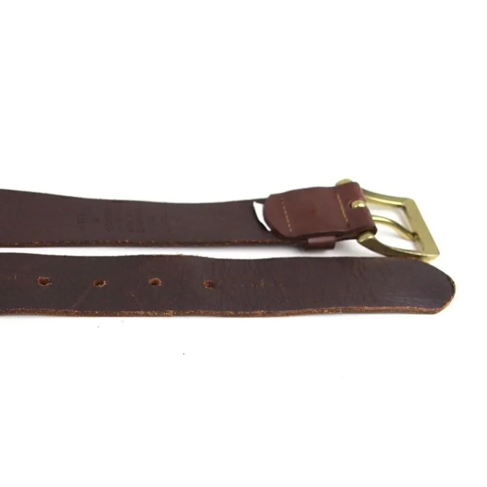 Mexico SADDLE BROWN GENUINE LEATHER 1 3/8